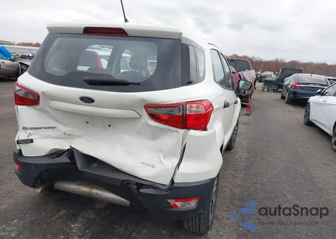 2022 Ford Ecosport S из США, поврежденный, VIN MAJ6S3FL3NC469652